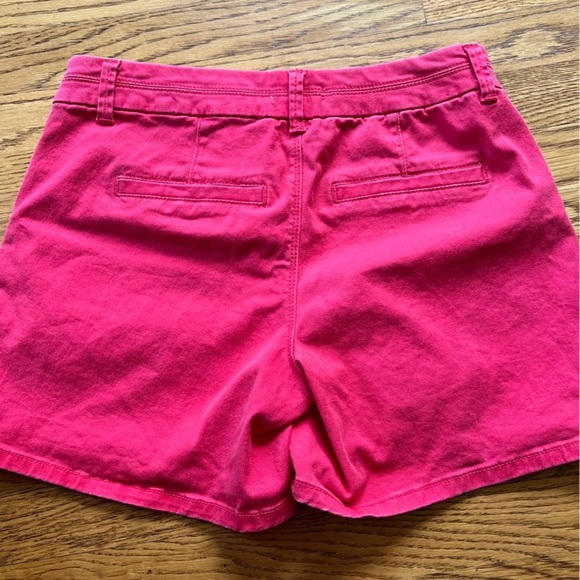 Maurice’s pink chino shorts size 3/4 - Picture 4 of 4